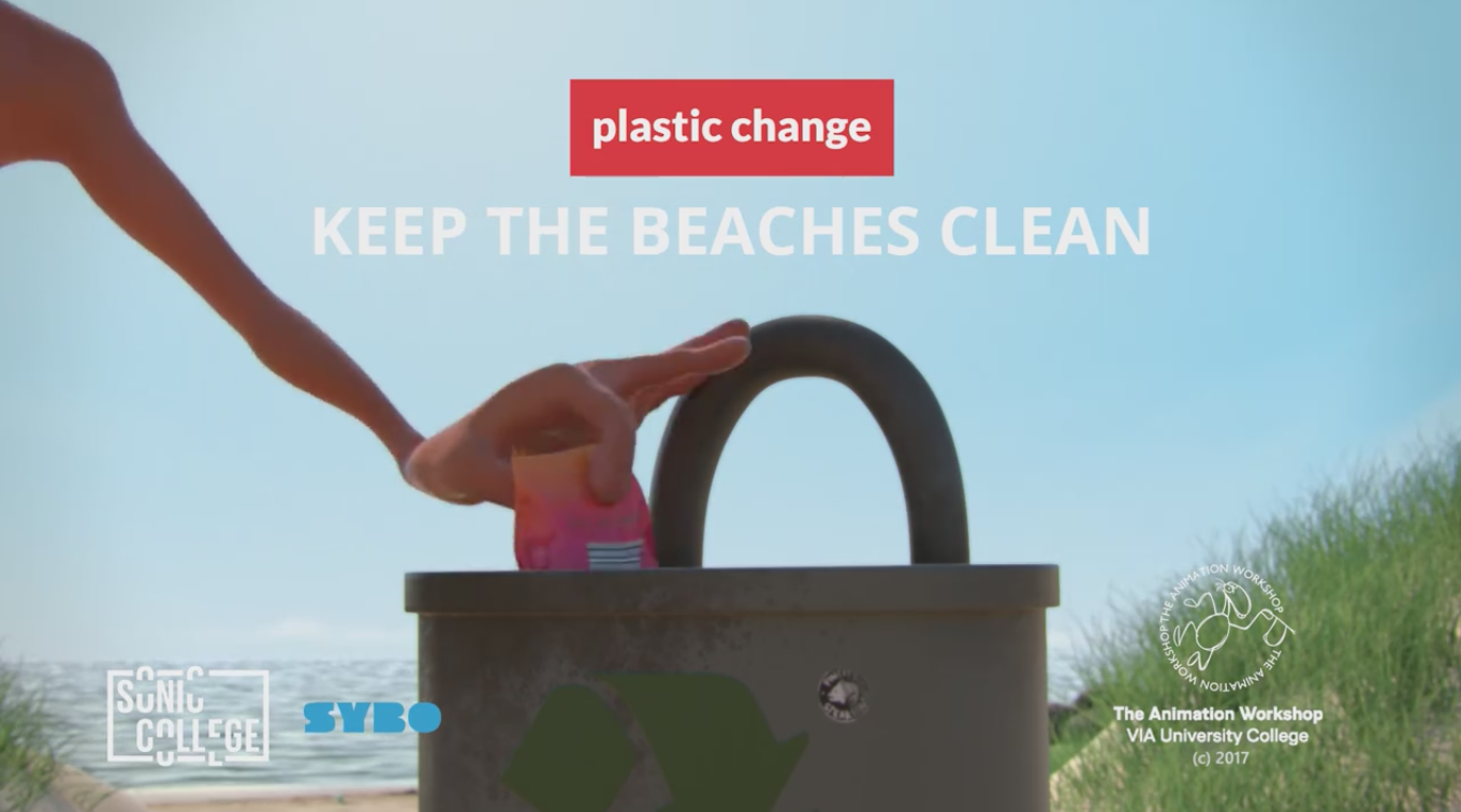 Keep the beaches clean: Ένα animation κατά της μόλυνσης από πλαστικό